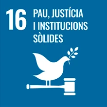 Pau, justícia i institucions sòlides